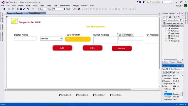 Pet Clinic Management System Using C#.Net and SQL Server смотреть онлайн