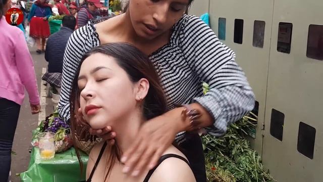 Paulina limpia - OLD SCHOOL MARKET LIMPIA (Feria Libre Cuenca), SPIRITUAL CLEANSING, ASMR смотреть онлайн