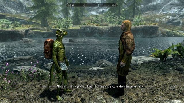 Lucien Meets Croc - First Interaction - Lucien v1.7.0 Preview - Elder Scrolls V: Skyrim Mods смотреть онлайн