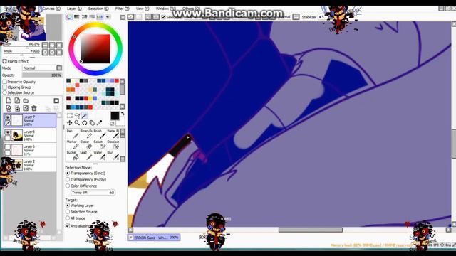ERROR! Sans - Why Him [Undertale AU Speedpaint] смотреть онлайн