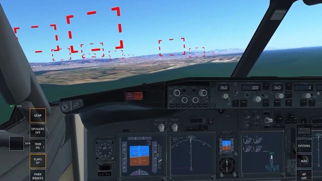 Летим на Boeing 737-700 авиакомпании Southwest в игре Infinity Flight.