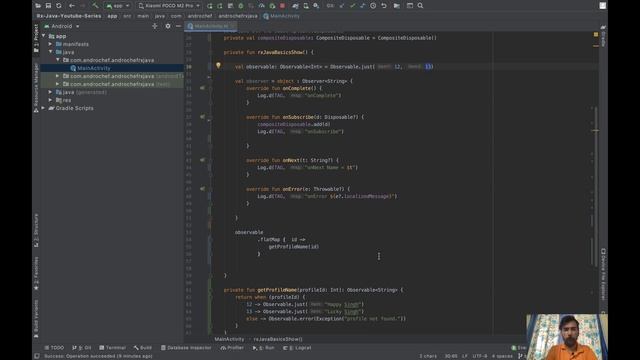 Part - 7 - Transformation Operators - Map, Flatmap, Scan, Buffer - RxJava Full Course for beginner смотреть онлайн