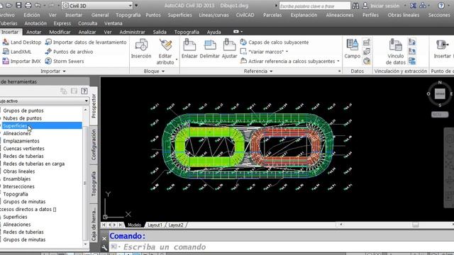 DISEÑO DE LAGUNA DE OXIDACIÓN PARA CALCULO DE MOVIMIENTO DE TIERRA CON Autocad Civil 3d 2013 смотреть онлайн