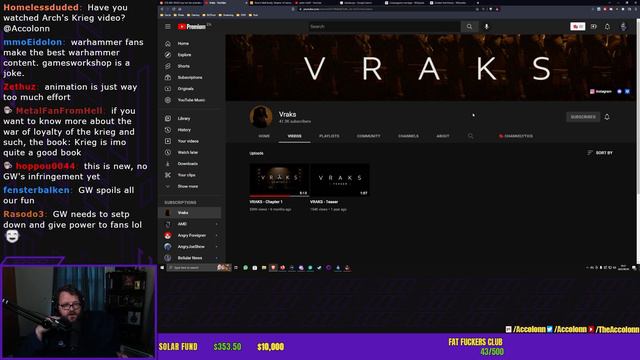 Accolonn Reacts to VRAKS - Chapter 1 смотреть онлайн