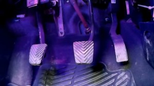 Разноцветная подсветка ног (салона) в Хендай Солярис, Hyundai Solaris