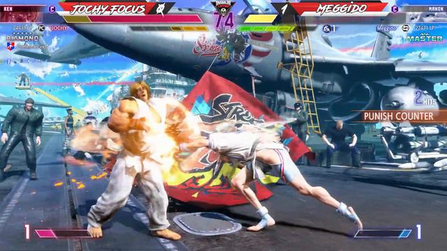 SF6 - Jochy Focus (Ken) vs Meggido (Manon) - Street Fighter 6 смотреть онлайн