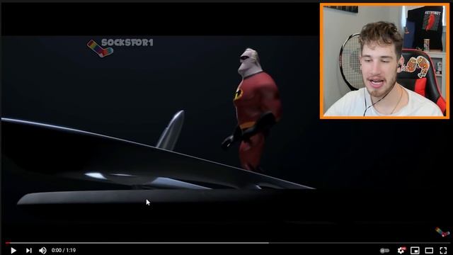 SOCKSFOR1 REACTS TO HIS FIRST VIDEOS (hilarious) смотреть онлайн