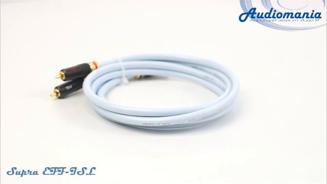 Кабель межблочный аналоговый RCA Supra EFF ISL смотреть онлайн