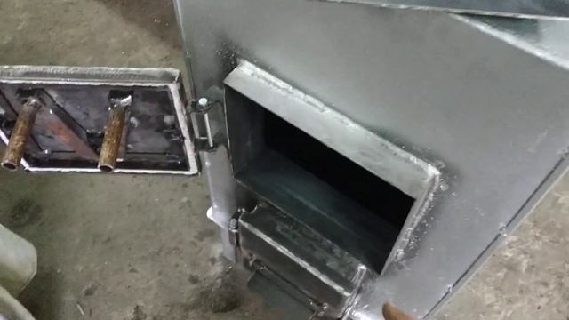 Изготовление дровяного котла. 2 часть. смотреть онлайн
