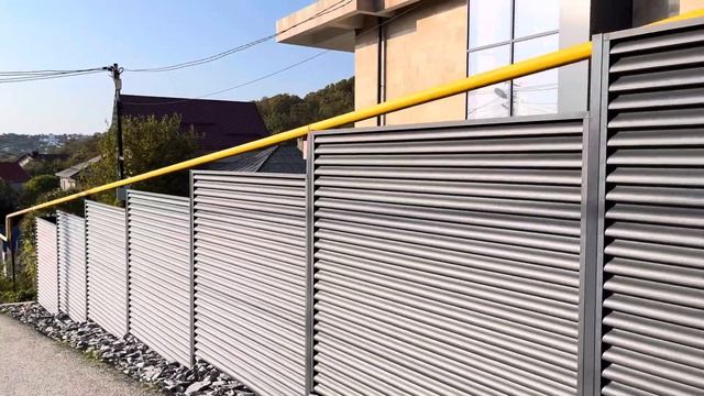 Забор Жалюзи под ключ г. Сочи . смотреть онлайн