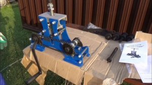 уДачный трубогиб!!! Для ПРОФИЛЬНОЙ ТРУБЫ! Холодная ковка.