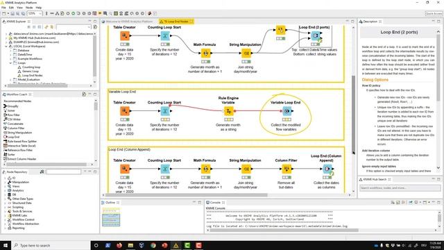Loop End Nodes смотреть онлайн