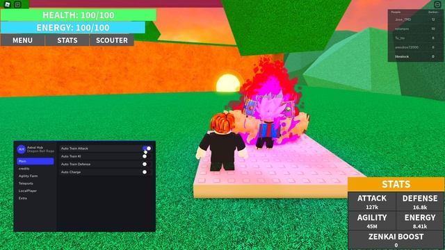 Dragon Ball Rage Script Roblox GUI | Auto Farm | Working смотреть онлайн