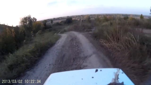 Ирбис ТТР 250, 14 09 2014, покатушка вид сзади смотреть онлайн