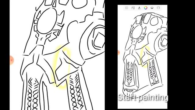How to draw trace art | Thanos infinity gauntlet | autodesk sketchbook | #MrGreen смотреть онлайн