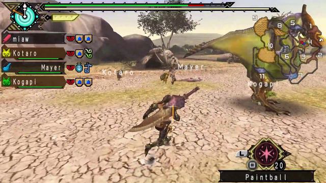 MONSTER HUNTER PORTABLE 3RD MHP3rd - hunt the qurupeco (NEWBIE PLAYS) ft. Rhein смотреть онлайн