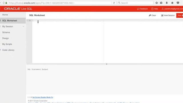 Selecting HR Schema Using Oracle Live SQL смотреть онлайн