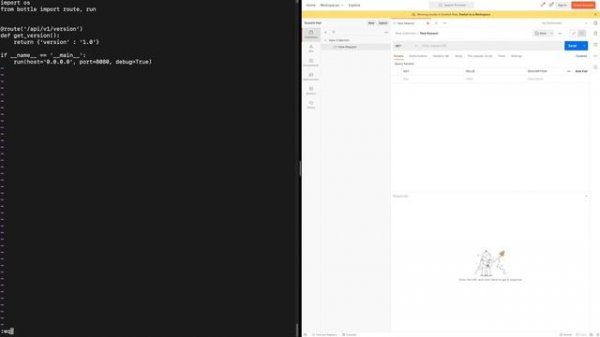 Python webhook receiver |  API Server Setup | Trading bot