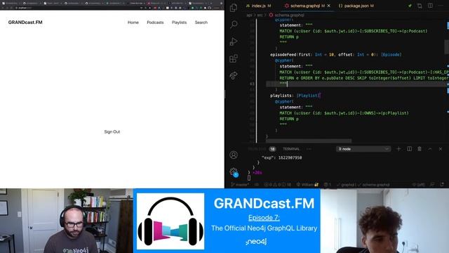 Migrating To The Official Neo4j GraphQL Library | Building A GRANDstack Podcast App: Episode 7 смотреть онлайн