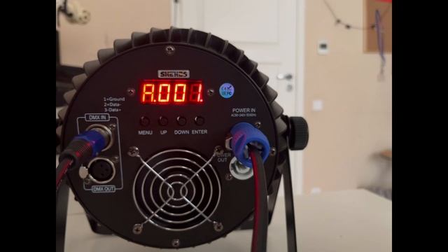 Review Of The Shehds Par Led 18x18W RGBWAUV смотреть онлайн