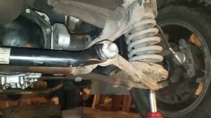 Отвязка переднего моста Нива 21213 (2 часть).