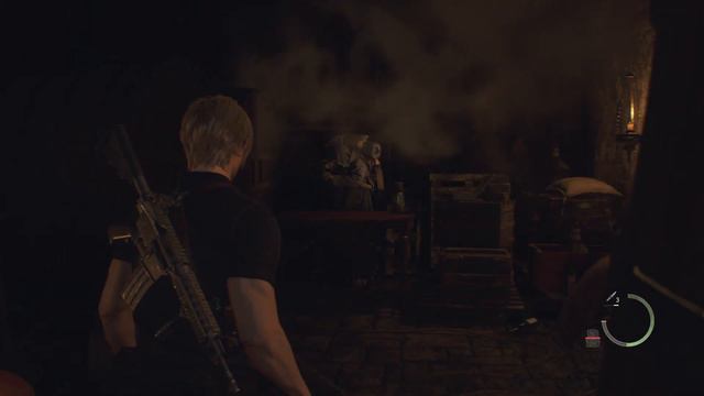 Merchants Reaction to Leon Using Explosives on Him - Resident Evil 4 Remake смотреть онлайн