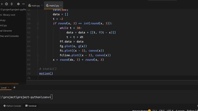 convolution discrete signal with python смотреть онлайн