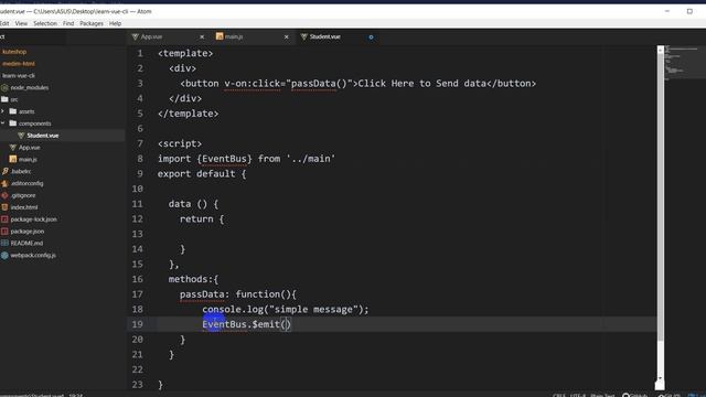 Vue Js Tutorial for beginners in BANGLA(#47) Event Bus in Vue смотреть онлайн