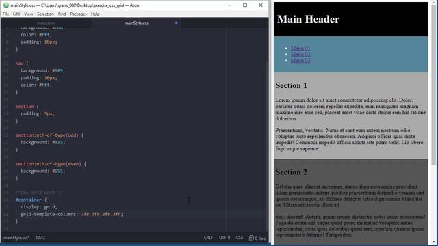 CSS Grid смотреть онлайн