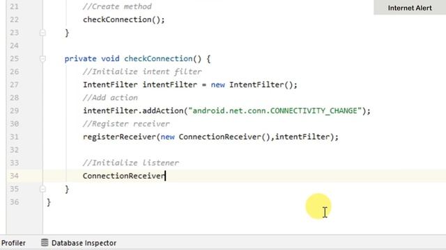 How to Implement Internet Alert in Android Studio | InternetAlert | Android Coding смотреть онлайн