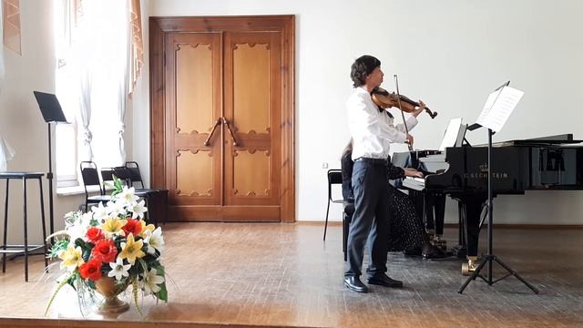 Шуберт Соната для скрипки и фортепиано 1 ре-мажор. смотреть онлайн