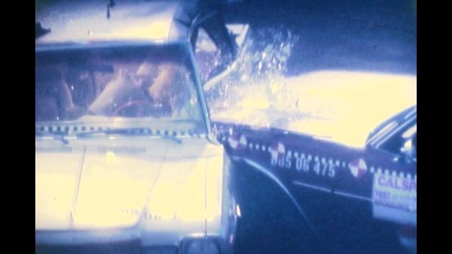 Chevy Impala vs Plymouth Volare | 1978/1976 | Front-Side Oblique Crash Test | NHTSA смотреть онлайн