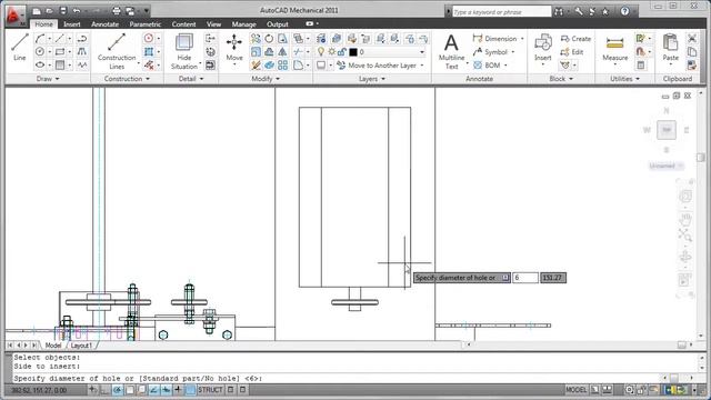 AutoCAD Mechanical 2011 Extended Toolbar.wmv смотреть онлайн