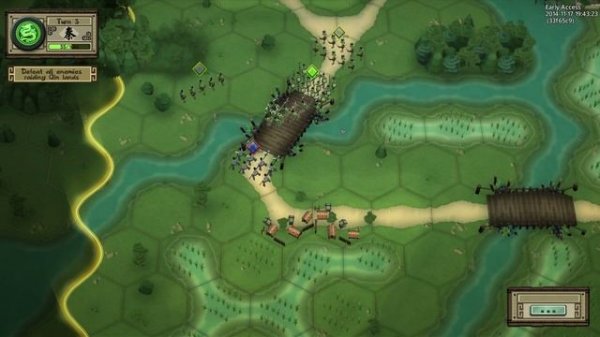 Warring States gameplay (1080p) indie PC strategy