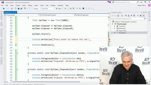 C# Fundamentals for Absolute Beginners 23 Understanding Events and Event Driven Programming смотреть онлайн
