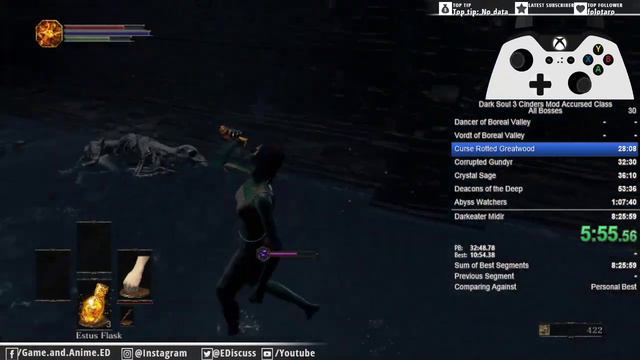 [Day - 07] Dark souls III Cinders Mod V1.81 Speed Run Practice (No Commentary) смотреть онлайн