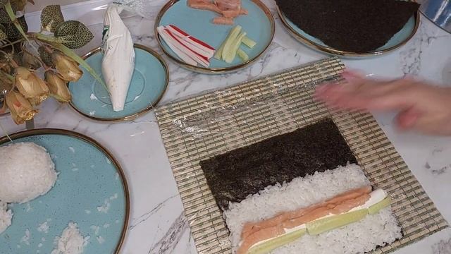 Суши. Ролл. Ең оңай рецепт. Чим-чим рисовый уксус.