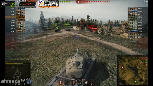[안티노라] 월드오브탱크(World of Tanks) T34로 무난하게 공방플레이 #1 (Malinovka) смотреть онлайн
