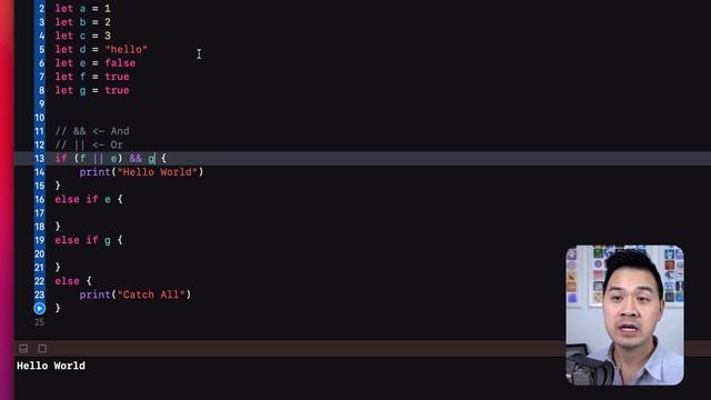 Swift Programming - If Statements (Lesson 12 of 14) смотреть онлайн
