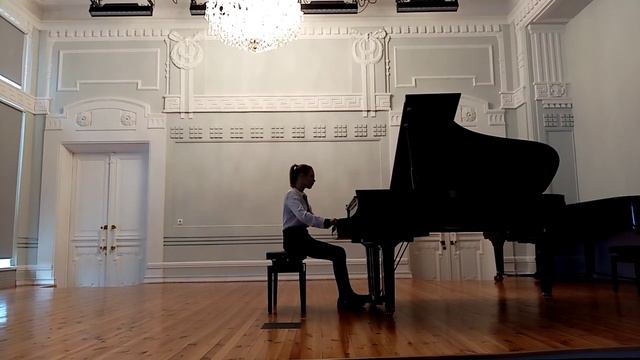 Д. Кабалевский. "Мечты" исп. Пономарева Полина. смотреть онлайн
