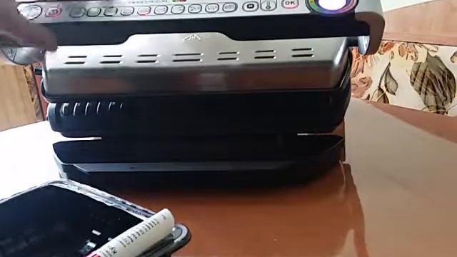Tefal OptiGrill XL. Специально для специалистов Tefal. Выдает ошибку. смотреть онлайн