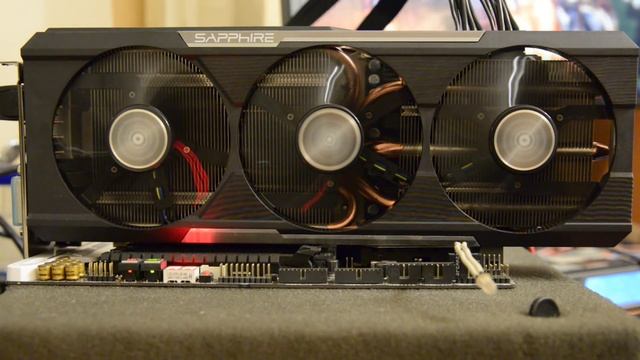 SAPPHIRE NITRO R9 390 8G D5 Noise test смотреть онлайн