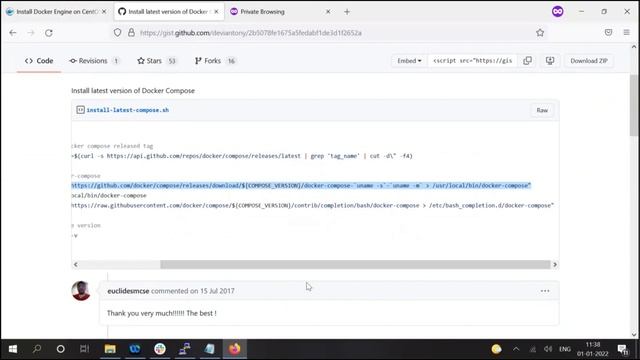 #DOC002 How to Install Docker Compose in 2022 on CentOS 8 #docker #kubernetes #containers смотреть онлайн