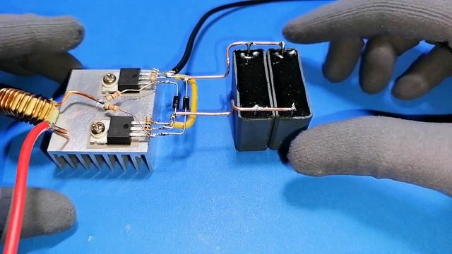 How To Make 12v DC To 220v AC Power Inverter, 12v To 220v Inverter 3000W Using ATX Transformer