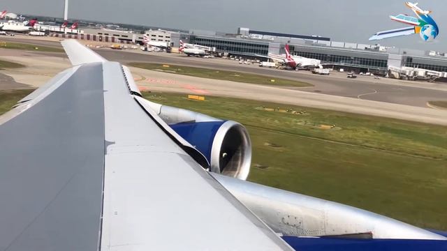 British Airways - London to Washington -Club World on the Boeing 747 смотреть онлайн