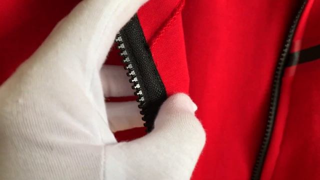 Кофта Nike Tech Fleece красный смотреть онлайн