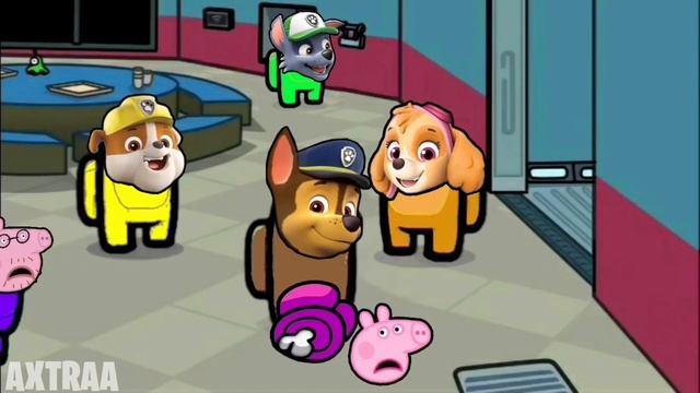 Best of PAW Patrol in Among Us Distraction Dance Animation смотреть онлайн