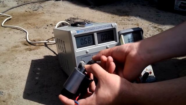 Проверка работоспособности соленоида на экскаваторе. смотреть онлайн