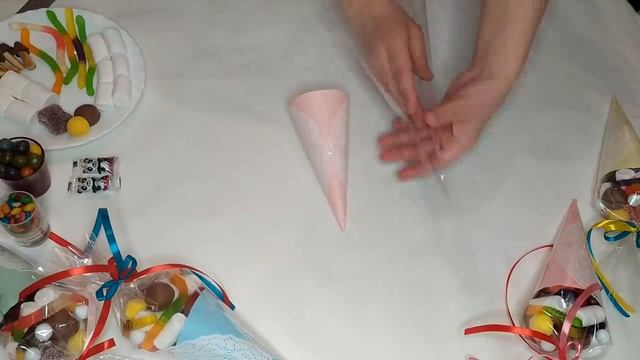 ⚫СЛАДКИЕ КУЛЬКИ ЗА 1 МИНУТУ. Как сделать сладкий подарок своими руками смотреть онлайн