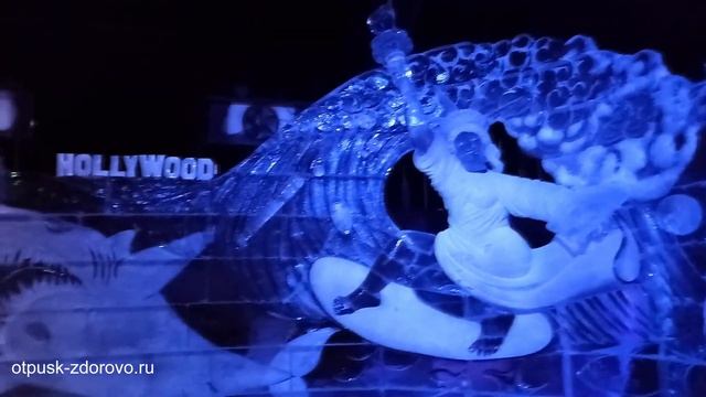 Ледяные скульптуры в Санкт Петербурге: выставка фестиваль в Петропавловской Крепости смотреть онлайн